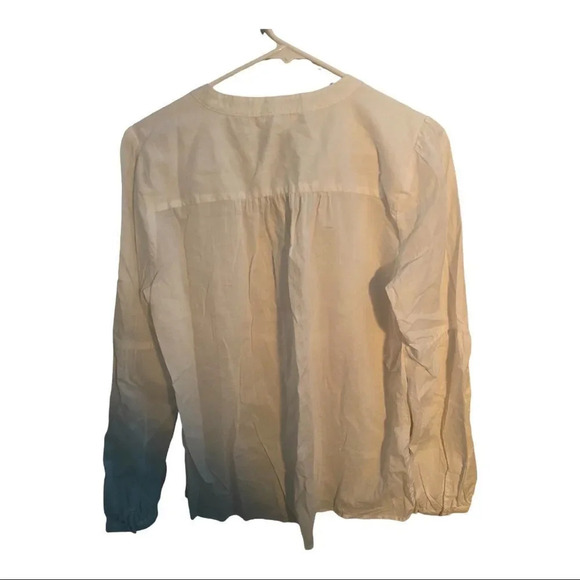 CLOSET CLOSING! LAST CHANCE NEW Loft M boho tassel blouse - Picture 5 of 5